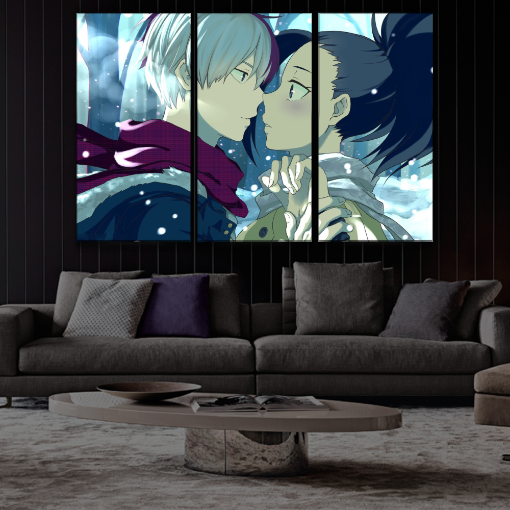Momo and Shoto Poster