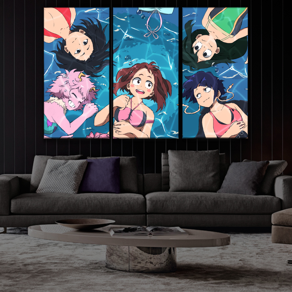 Momo and Uraraka Poster