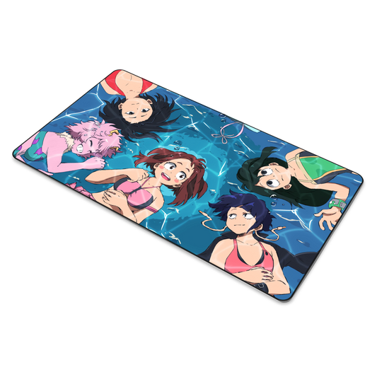 Momo Yaoyorozu and Ochako Uraraka Mouse Pad