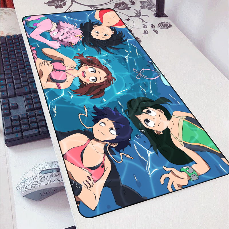 Momo Yaoyorozu and Ochako Uraraka Mouse Pad