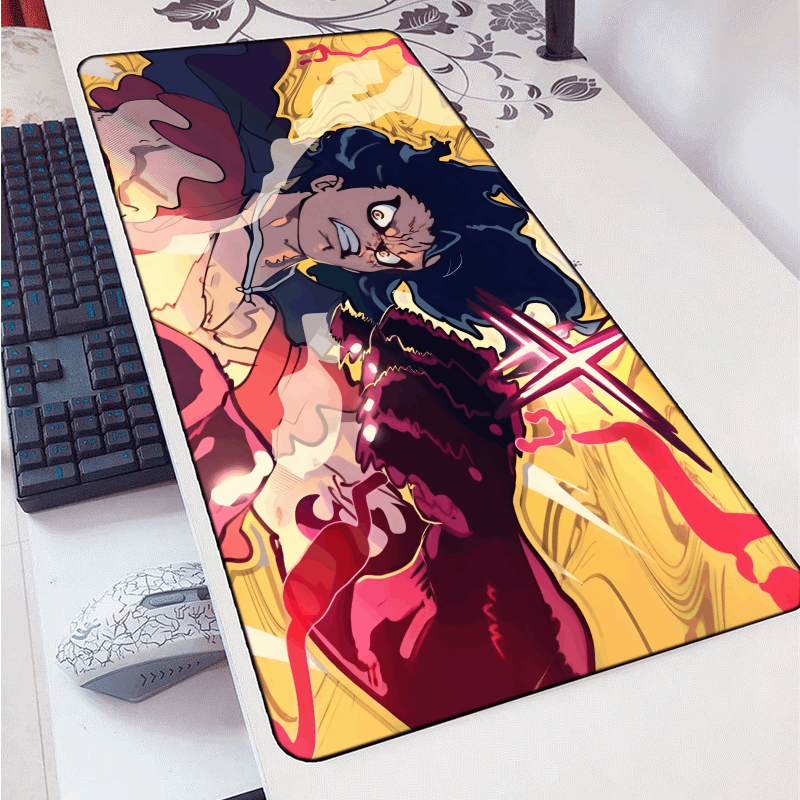 Monkey D. Luffy Snake Man Mouse Pad