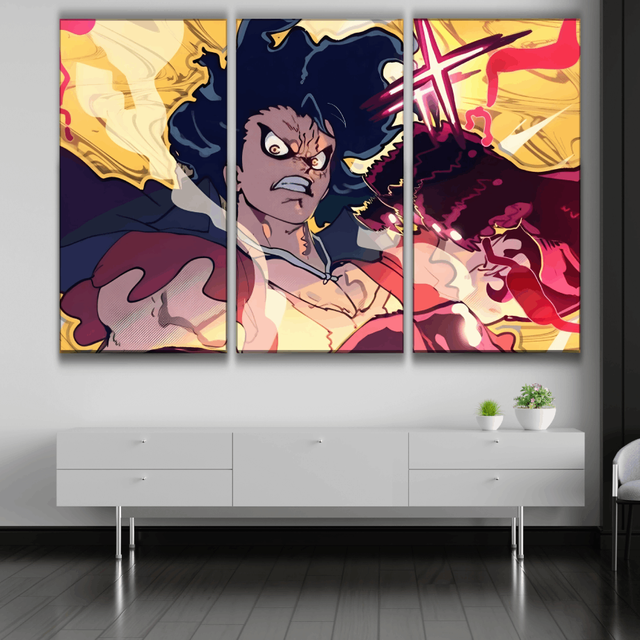 Monkey D. Luffy Snake Man Poster