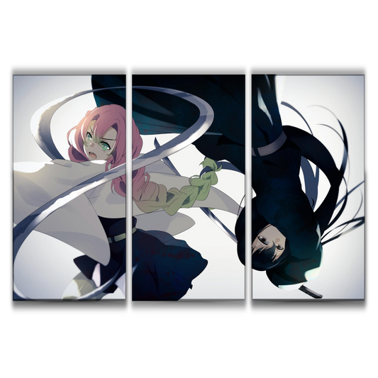 Muichiro Tokito and Mitsuri Kanroji Poster