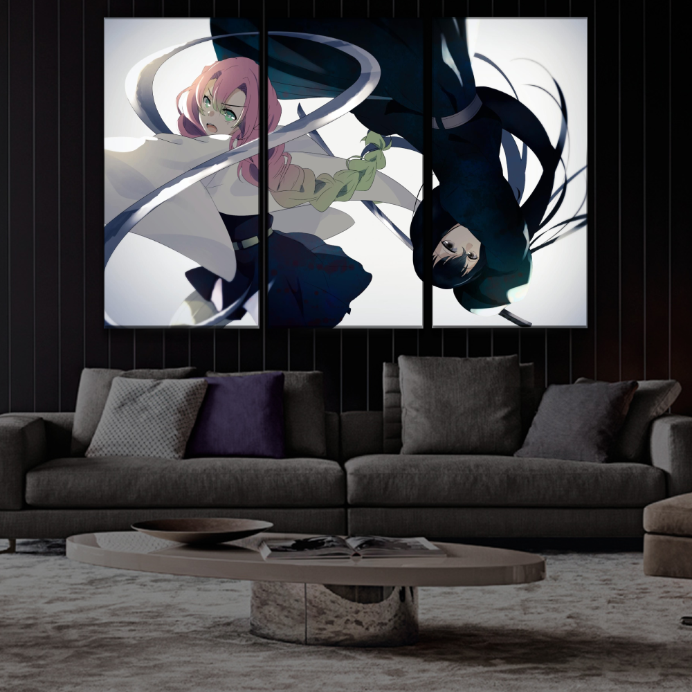 Muichiro Tokito and Mitsuri Kanroji Poster