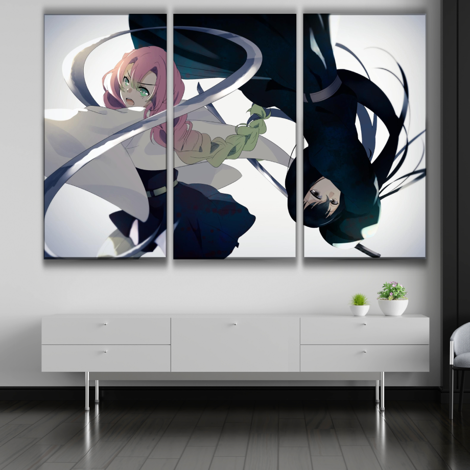 Muichiro Tokito and Mitsuri Kanroji Poster
