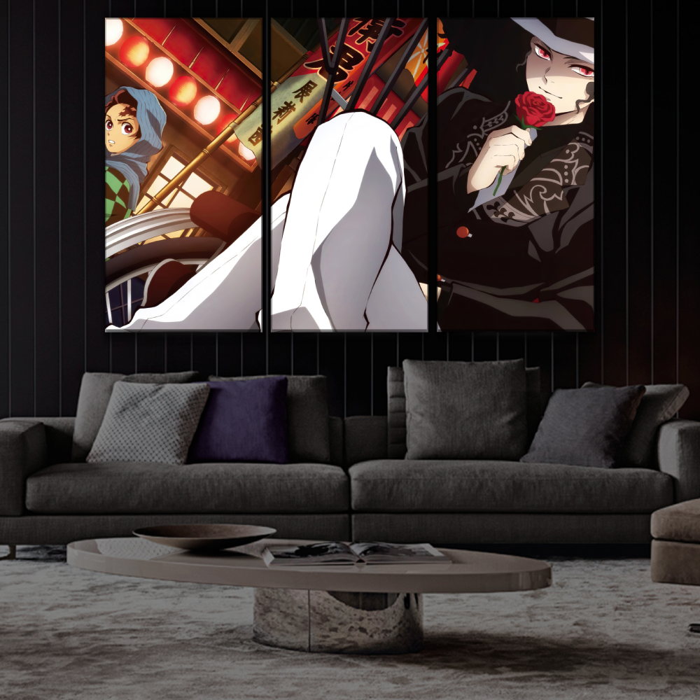 Muzan Kibutsuji Anime Poster