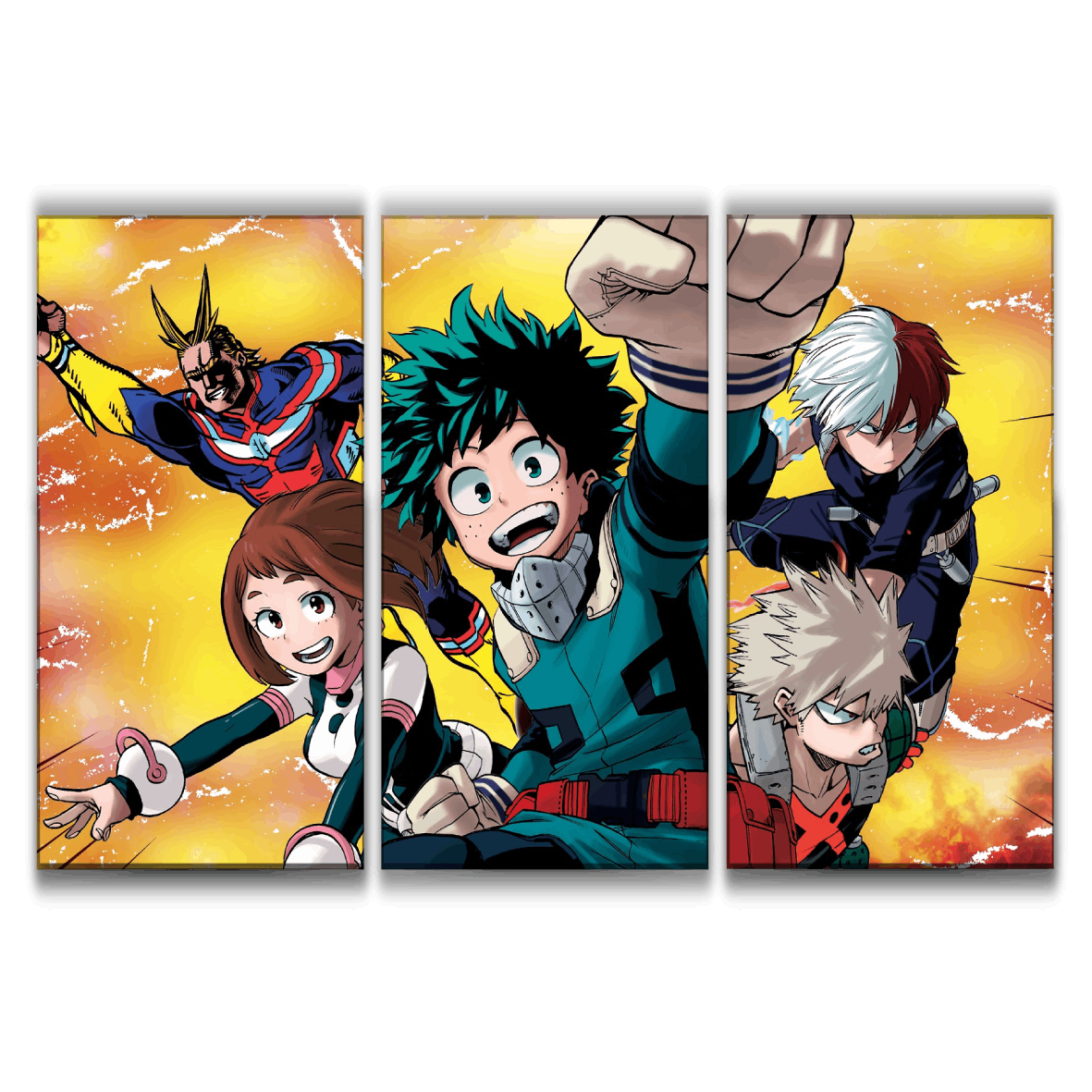 My Hero Academia Anime Art Poster