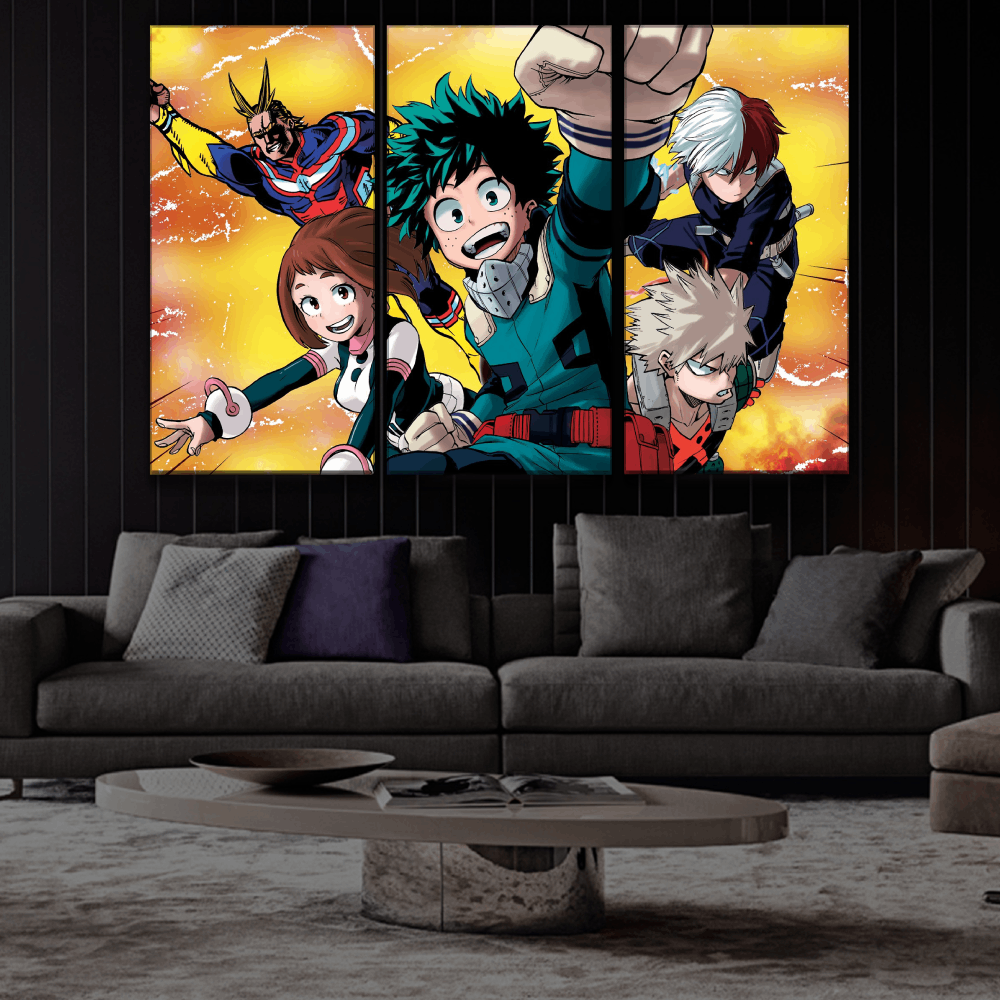 My Hero Academia Anime Art Buy Wall Poster