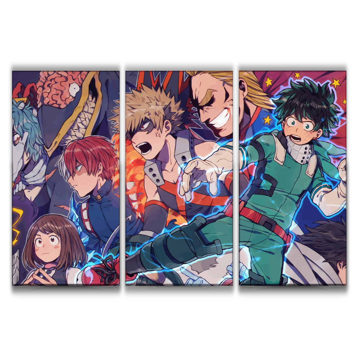 My Hero Academia Anime Art Style Poster