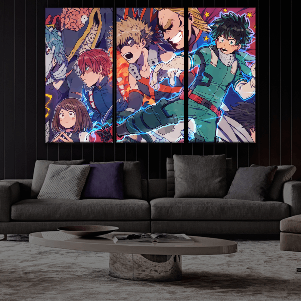 My Hero Academia Anime Art Style Buy Wall Poster