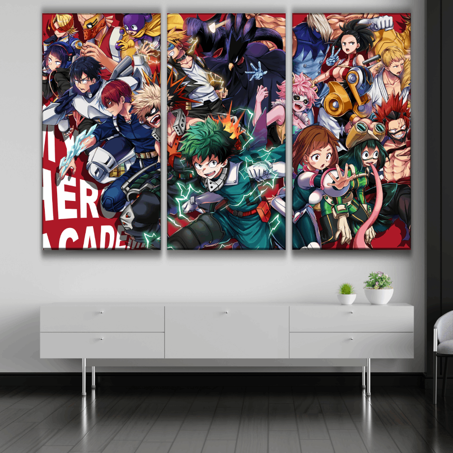 My Hero Academia Anime Poster