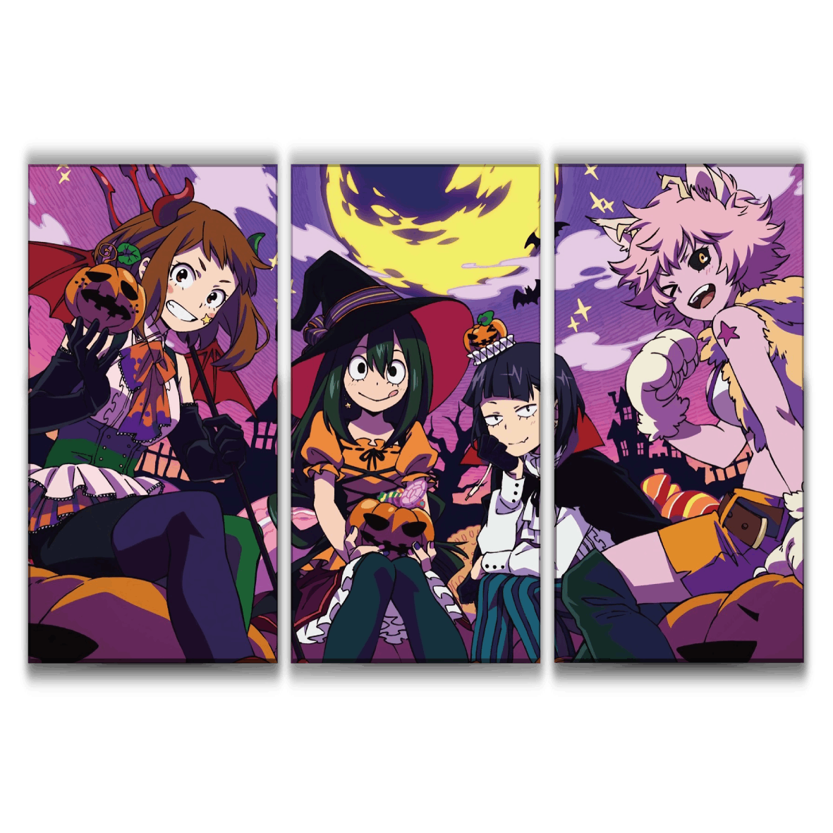 My Hero Academia Halloween Themed Poster