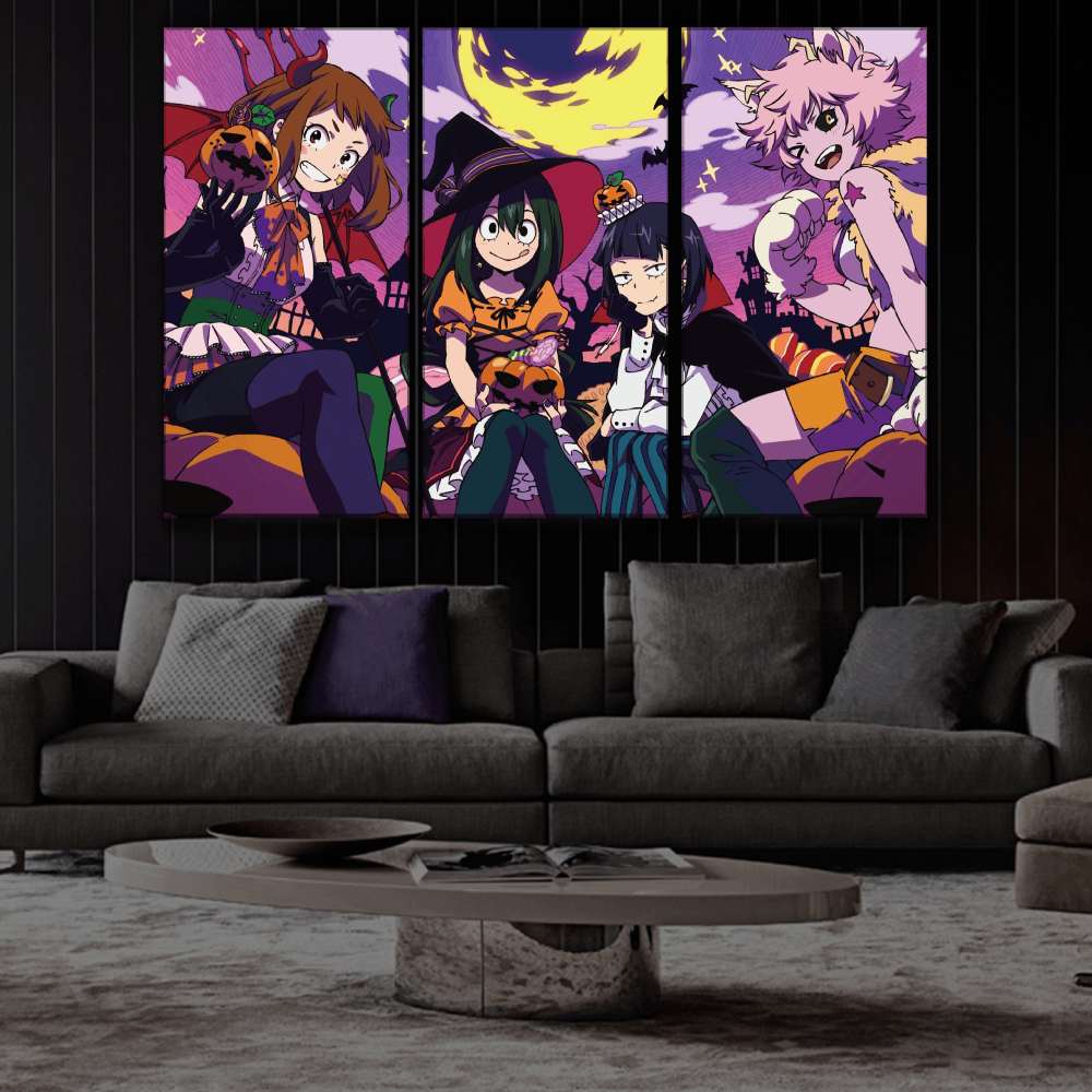 My Hero Academia Halloween Themed Buy Wall Poster