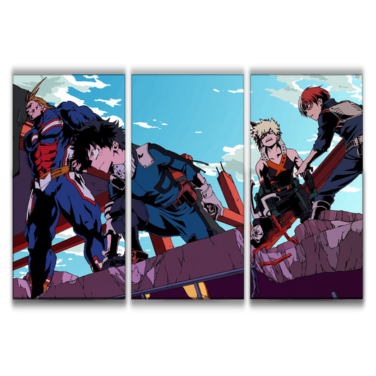 My Hero Academia Stylized Poster