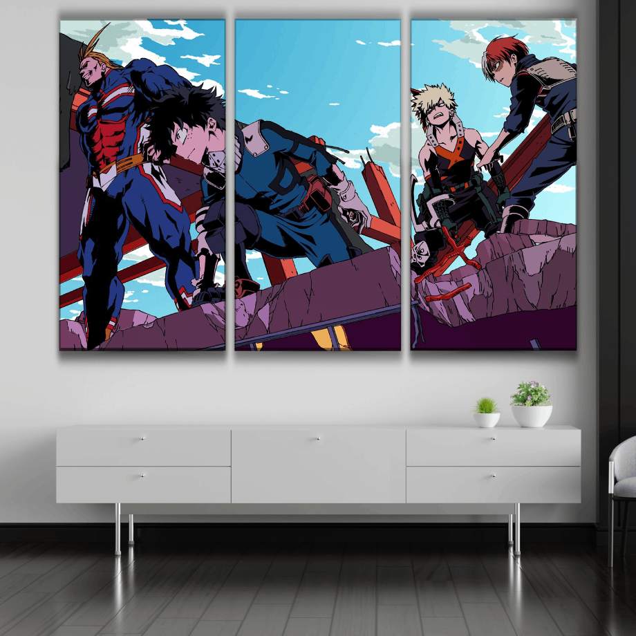 My Hero Academia Stylized Poster