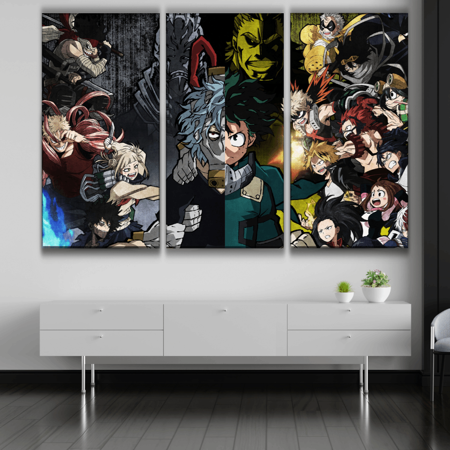 My Hero Academia Themed Poster