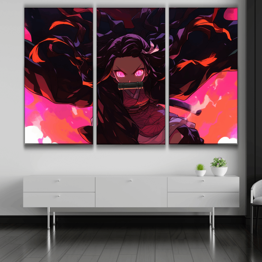 Nezuko Anime Poster
