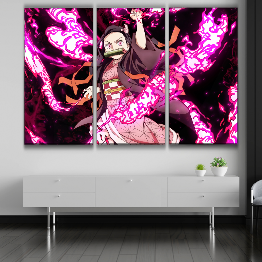 Nezuko Kamado Anime Poster