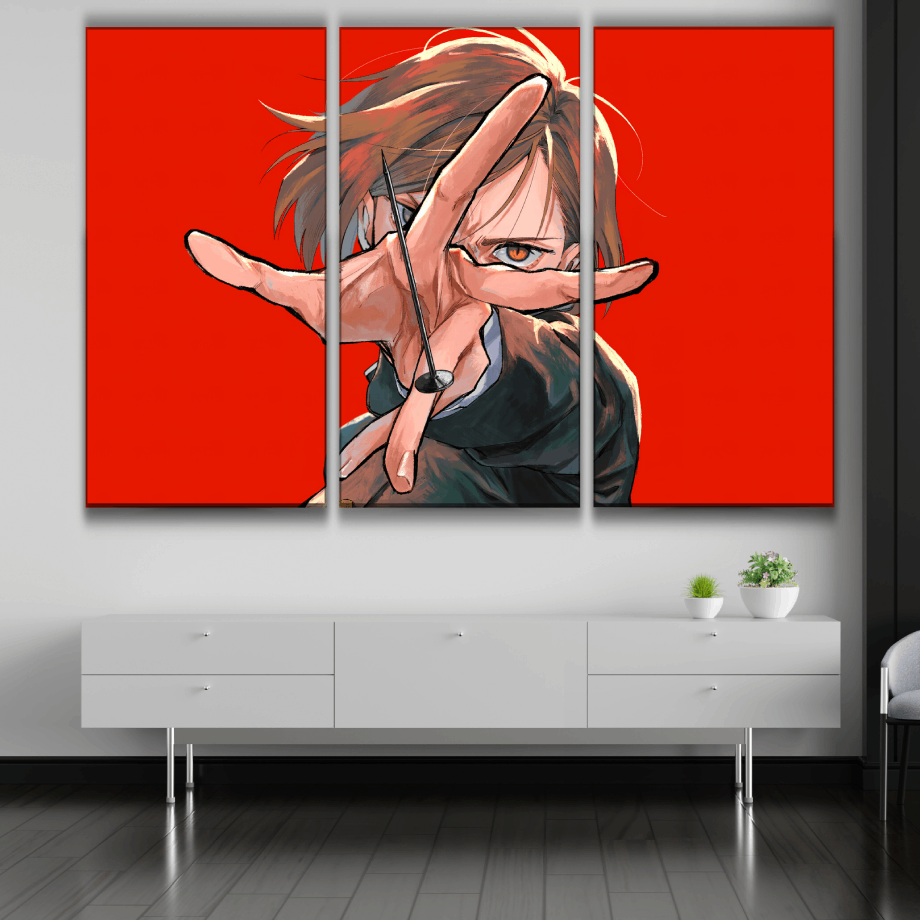 Nobara Kugisaki Art Style Poster