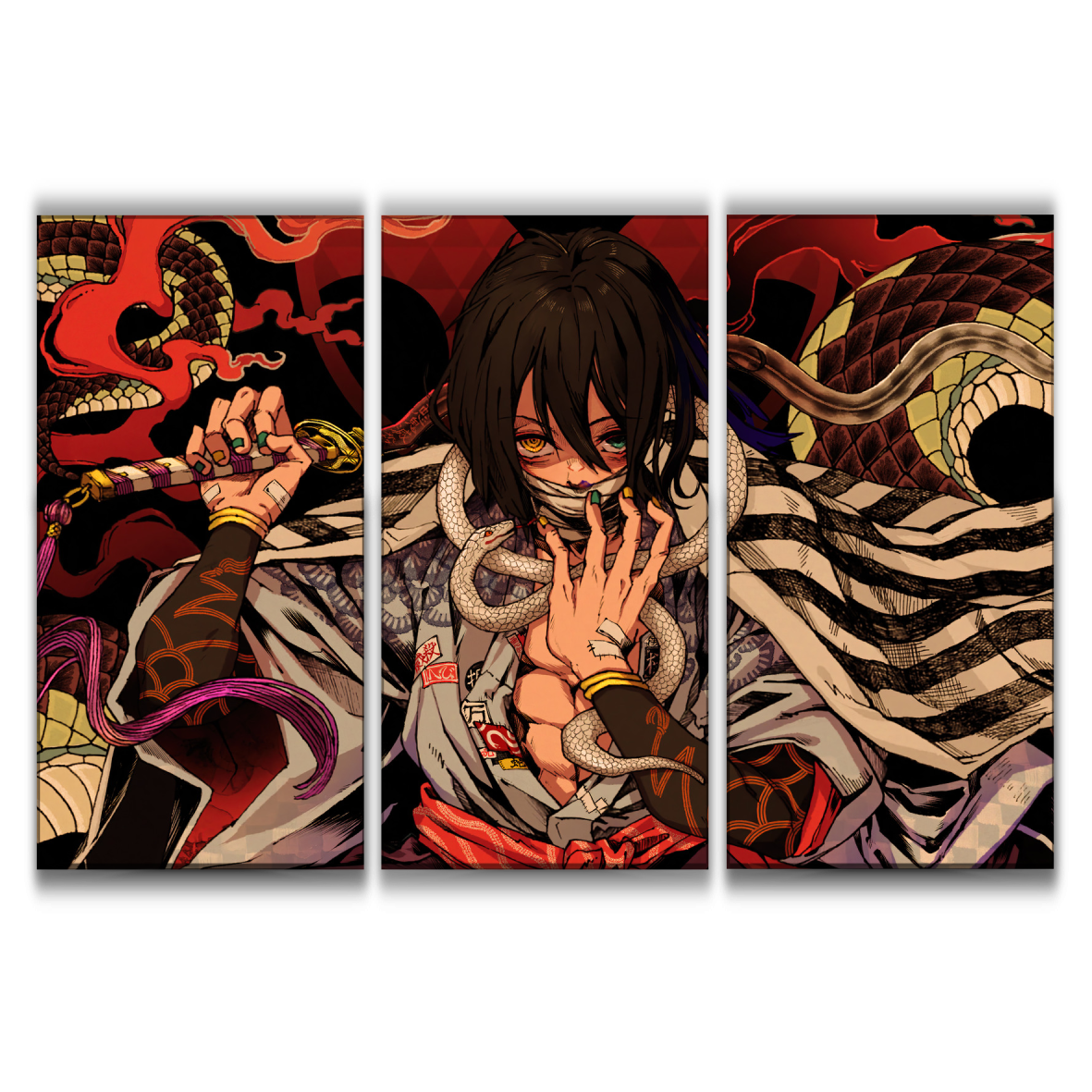 Obanai Iguro Art Poster