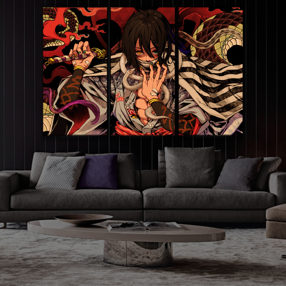 Obanai Iguro Art Poster