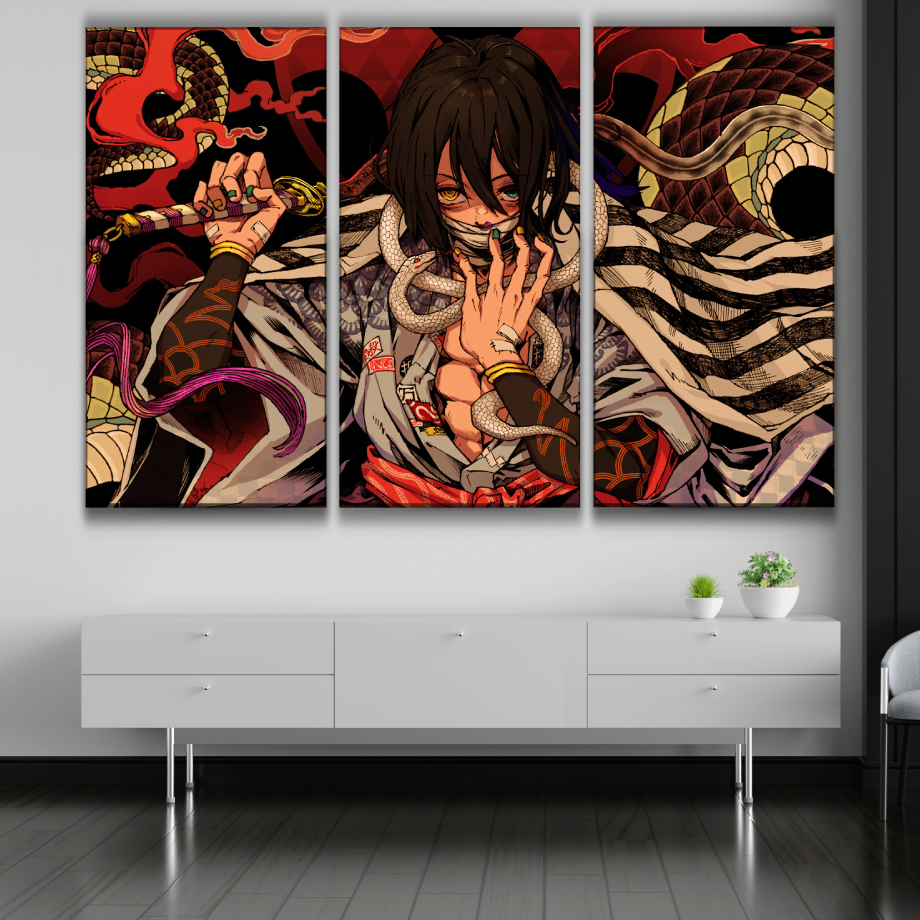 Obanai Iguro Art Poster