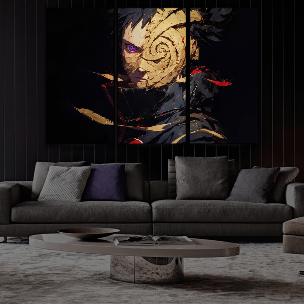 Obito Tobi Mask Poster