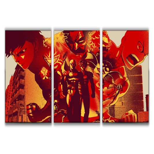 One-Punch Man Anime Art Poster