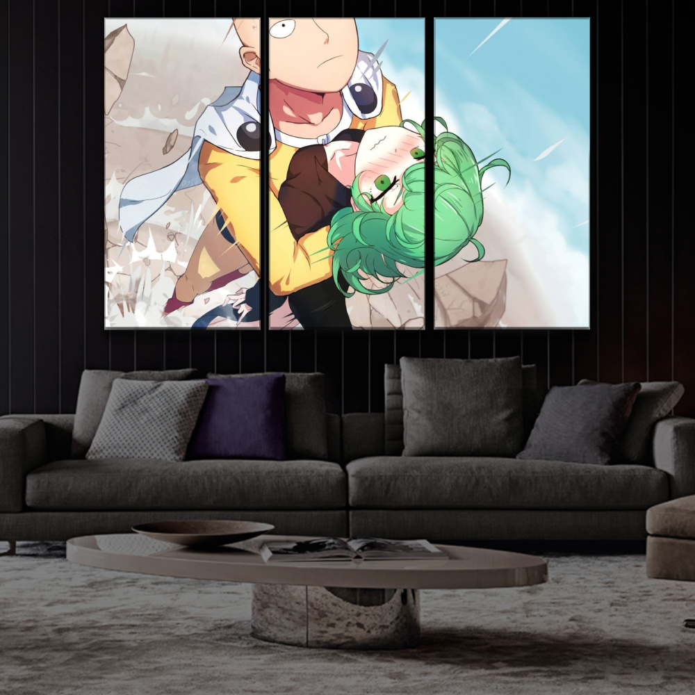 One-Punch Man Anime Artwork Buy Wall Poster