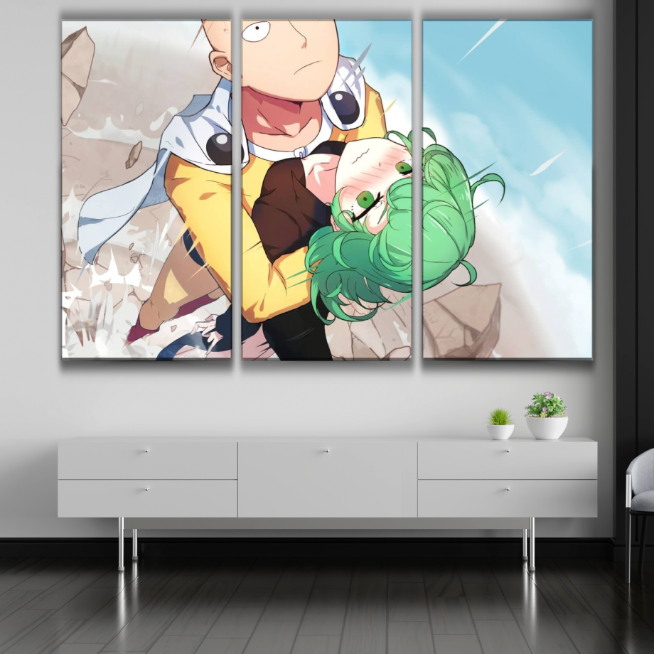 One-Punch Man Anime Artwork Poster