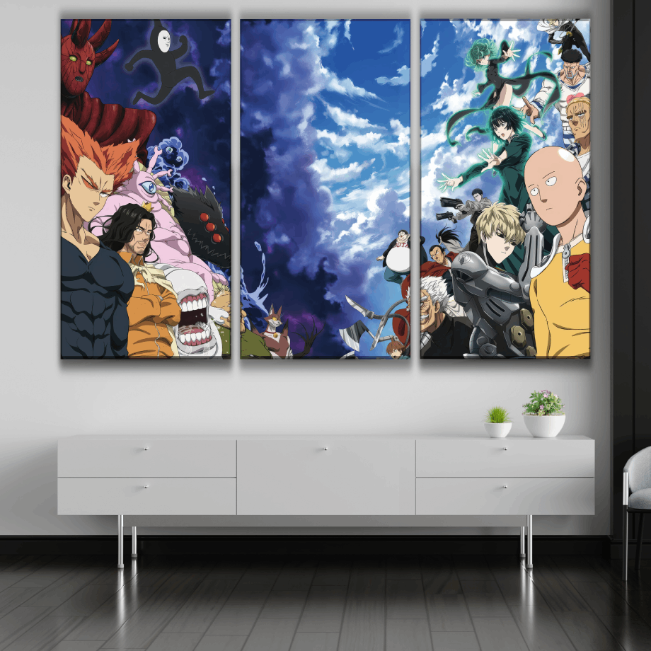 One-Punch Man Anime Poster
