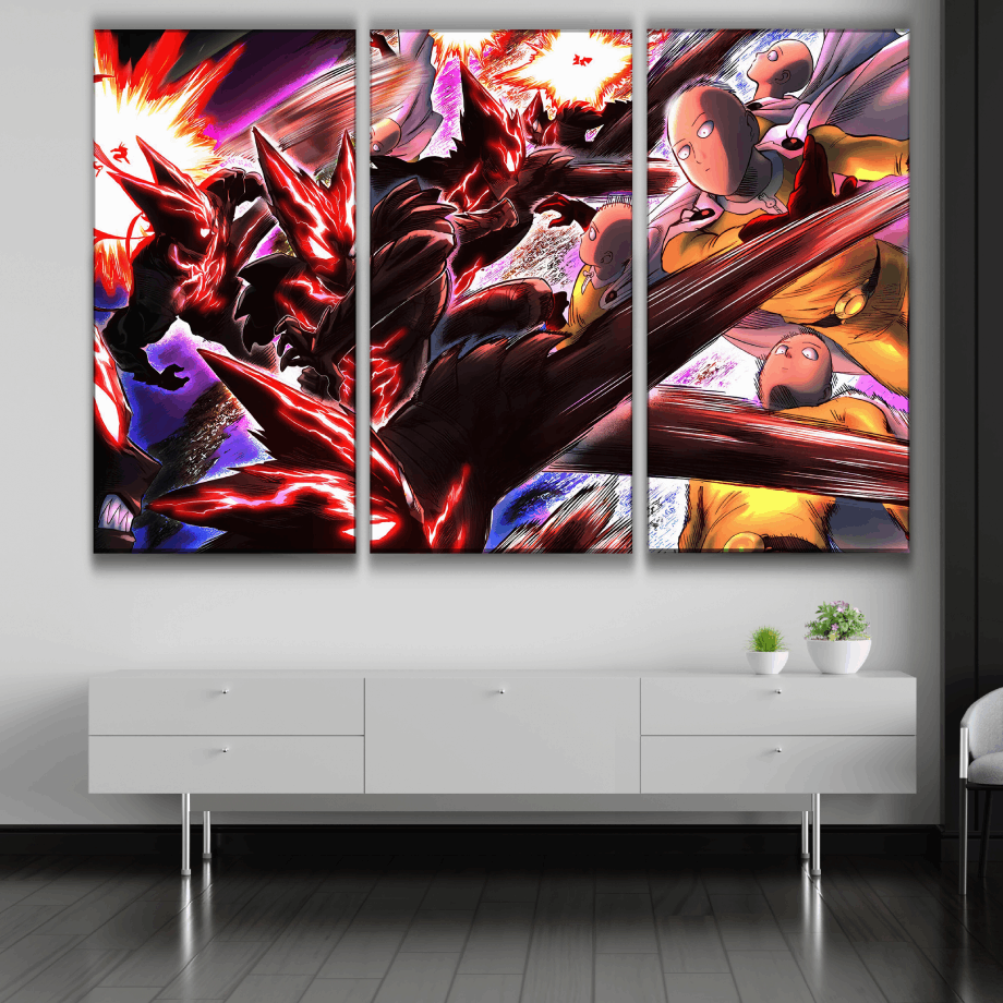 One-Punch Man Art Poster