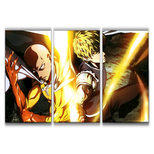 One-Punch Man Art Style Poster