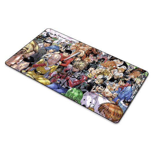 One-Punch Man Characters Mouse Pad