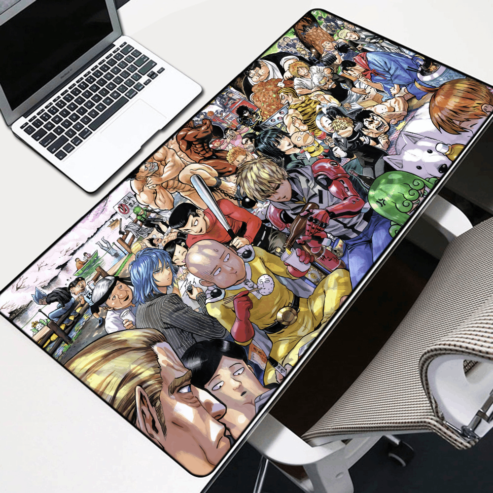 One-Punch Man Characters Mouse Pad