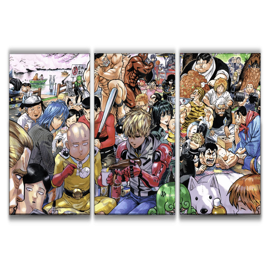One-Punch Man Characters Poster