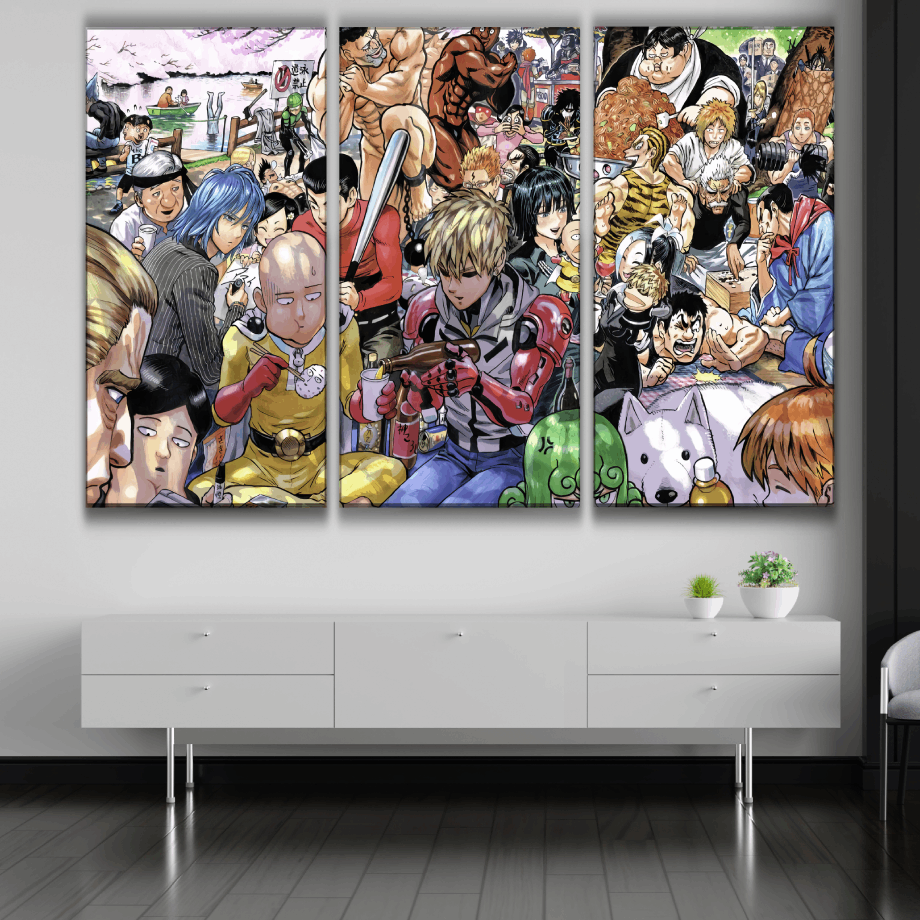 One-Punch Man Characters Poster