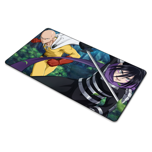One-Punch Man Saitama vs Sonic Mouse Pad