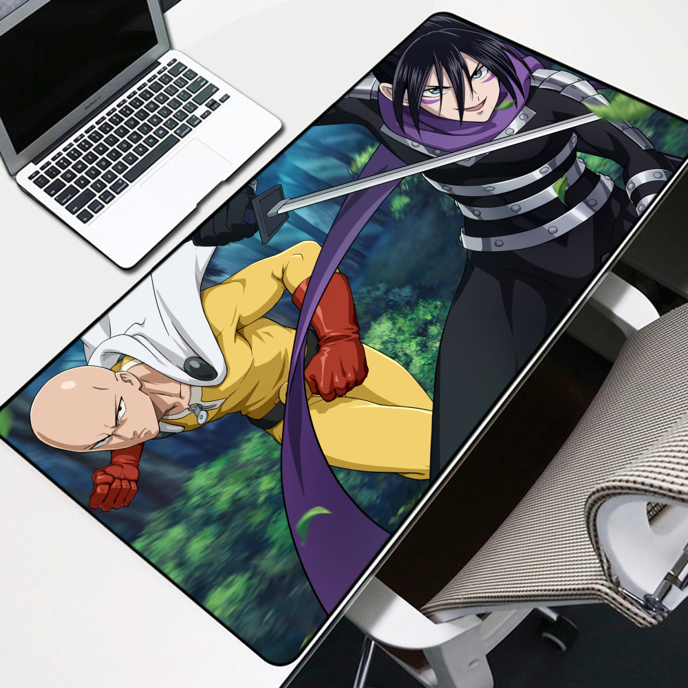 One-Punch Man Saitama vs Sonic Mouse Pad