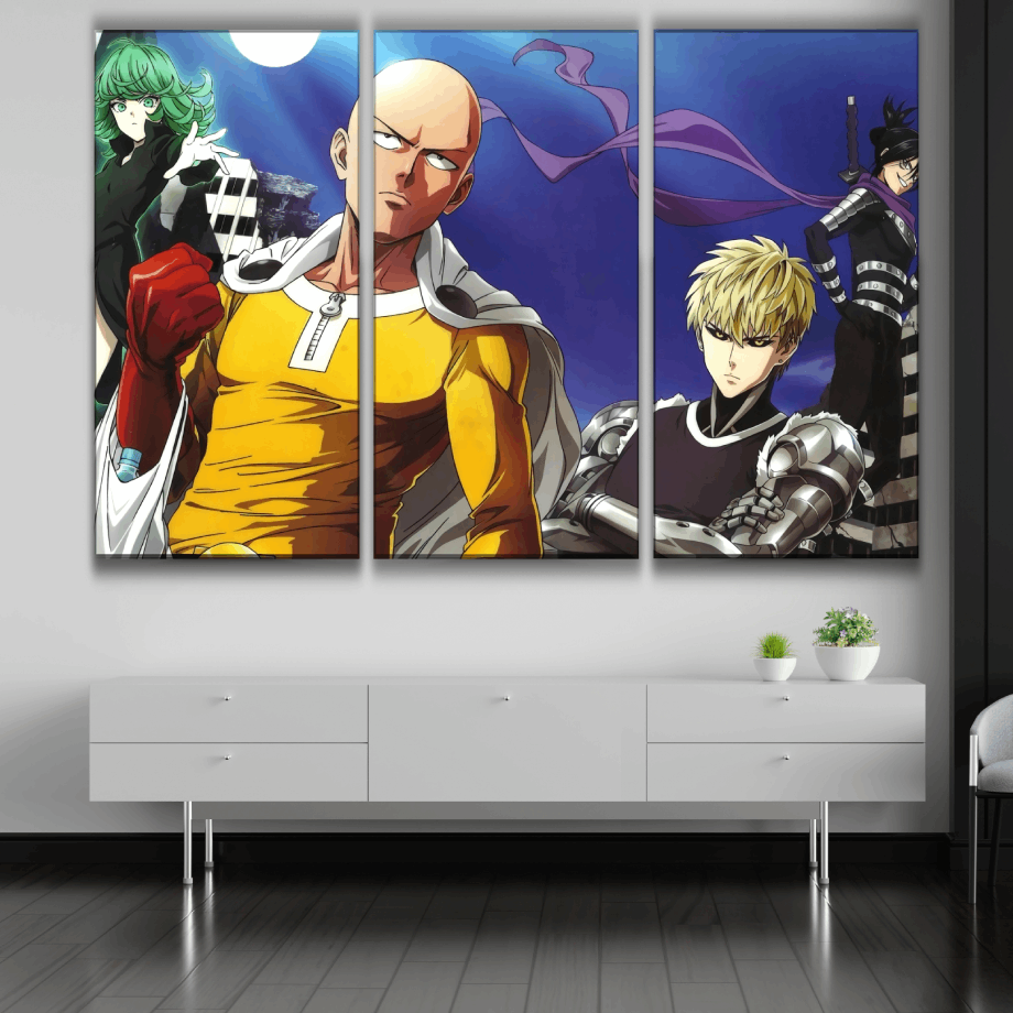 One-Punch Man Themed Poster