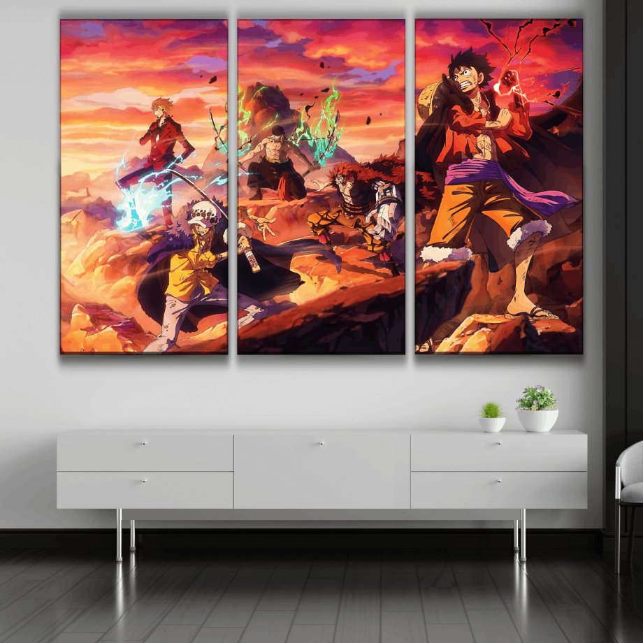 One Piece Anime Art Poster