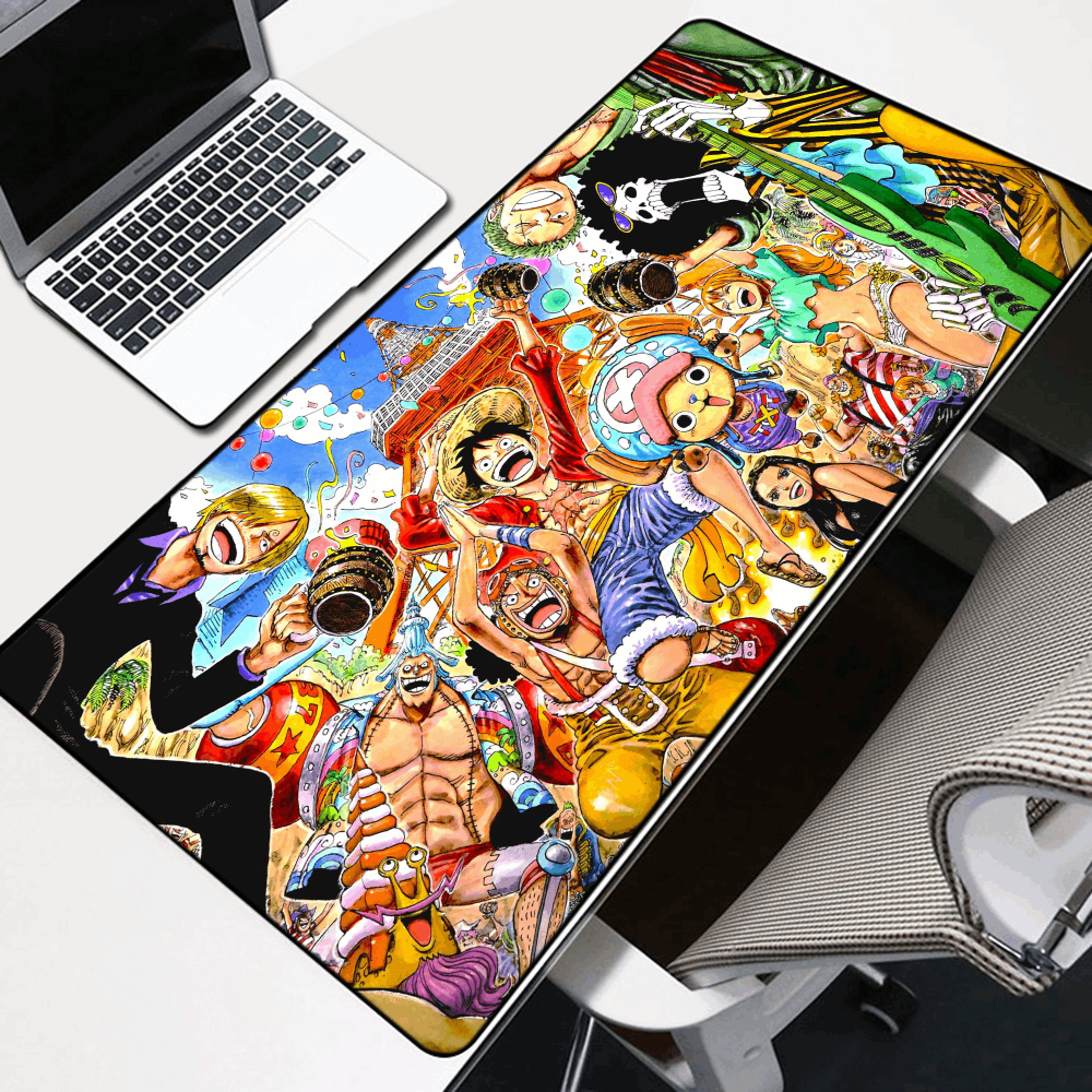 One Piece Art Style Mouse Pad