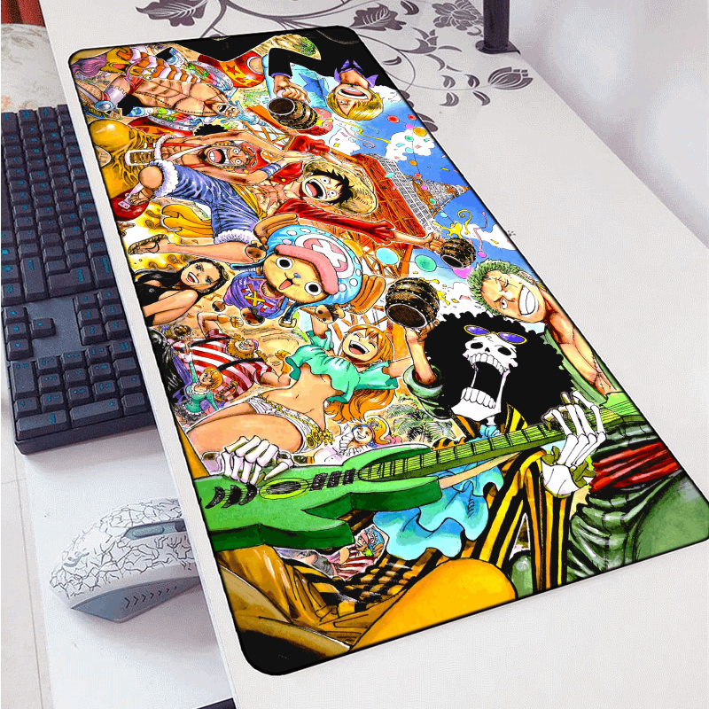 One Piece Art Style Mouse Pad