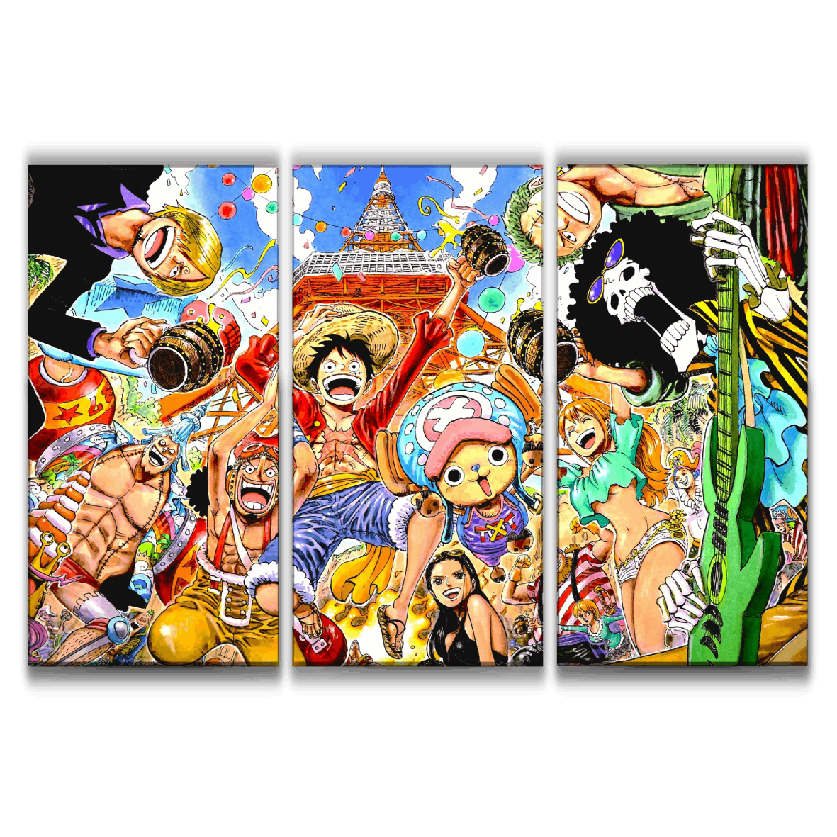 One Piece Art Style Poster