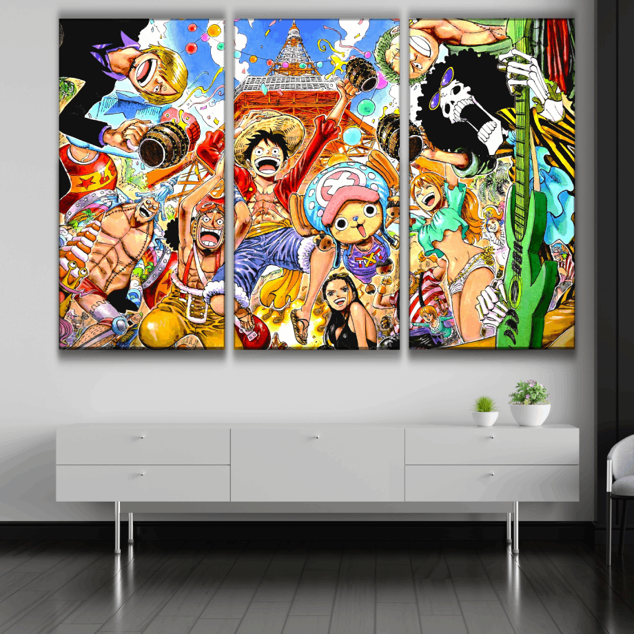 One Piece Art Style Poster