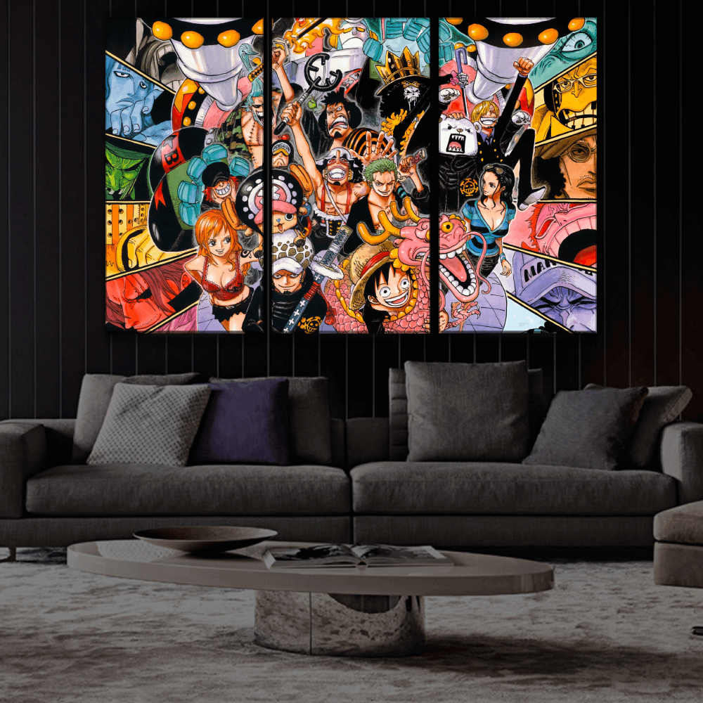 One Piece Characters Buy Wall Poster