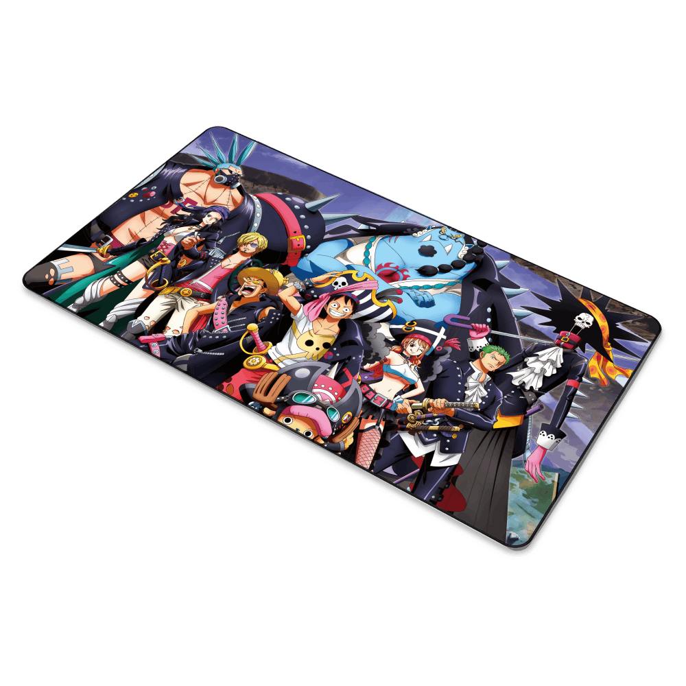 One Piece Red Art Mouse Pad