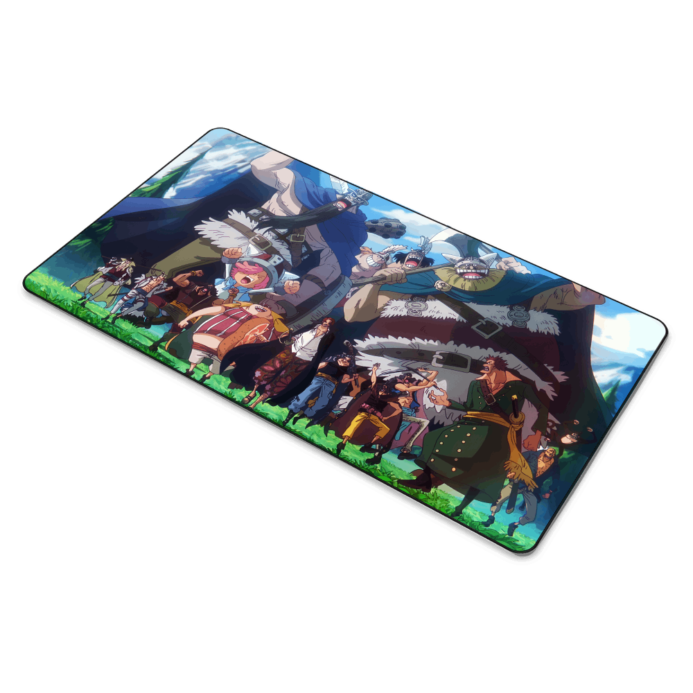 One Piece Red Hair Pirates Mouse Pad