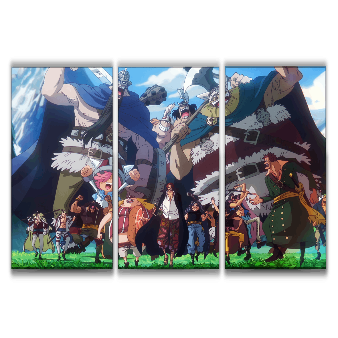 One Piece Red Hair Pirates Poster