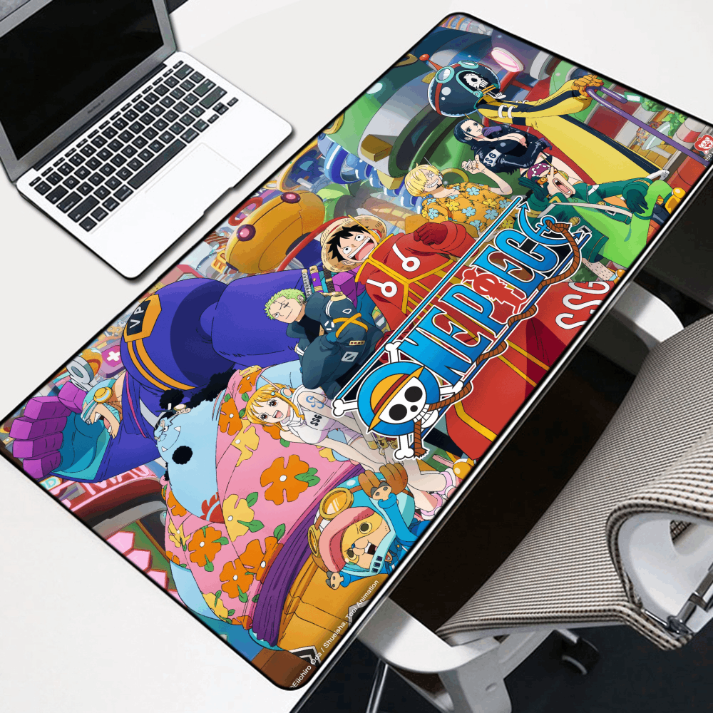 One Piece Red Mouse Pad